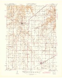 Download a high-resolution, GPS-compatible USGS topo map for Perry, MO (1945 edition)