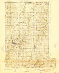 Download a high-resolution, GPS-compatible USGS topo map for Plattsburg, MO (1925 edition)
