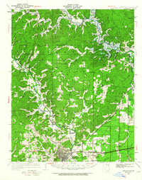 1949 Map of Poplar Bluff, MO, 1964 Print
