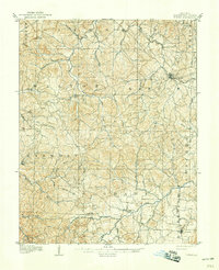 Download a high-resolution, GPS-compatible USGS topo map for Potosi, MO (1939 edition)