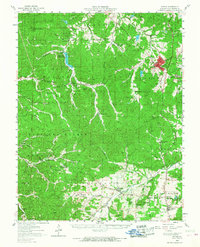 Download a high-resolution, GPS-compatible USGS topo map for Potosi, MO (1968 edition)