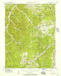 Download a high-resolution, GPS-compatible USGS topo map for Richwoods, MO (1957 edition)