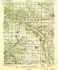 Download a high-resolution, GPS-compatible USGS topo map for Ritchey, MO (1943 edition)