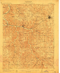 1912 Map of Rolla