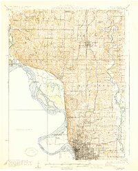 1926 Map of Saint Joseph