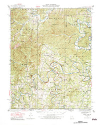 Download a high-resolution, GPS-compatible USGS topo map for Shell Knob, MO (1983 edition)
