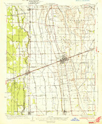 1931 Map of Sikeston