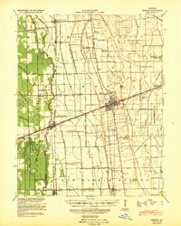 1939 Map of Sikeston, MO