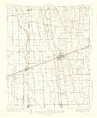 1934 Map of Sikeston