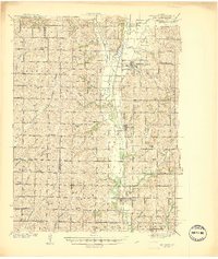 preview thumbnail of historical topo map of Skidmore, MO in 1941