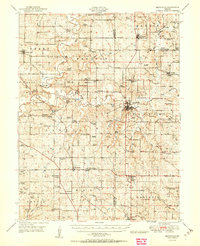 Download a high-resolution, GPS-compatible USGS topo map for Smithville, MO (1950 edition)