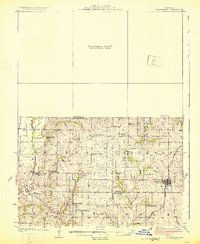 1925 Map of Stanberry, MO