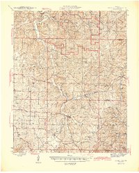 Download a high-resolution, GPS-compatible USGS topo map for Stone Hill, MO (1945 edition)