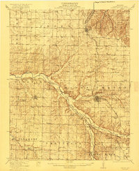 Download a high-resolution, GPS-compatible USGS topo map for Stotts City, MO (1921 edition)