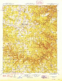 Download a high-resolution, GPS-compatible USGS topo map for Summersville, MO (1946 edition)