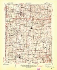 Download a high-resolution, GPS-compatible USGS topo map for Sweet Springs, MO (1945 edition)