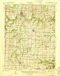 Download a high-resolution, GPS-compatible USGS topo map for Sweet Springs, MO (1941 edition)