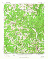 Download a high-resolution, GPS-compatible USGS topo map for Thayer, MO (1968 edition)