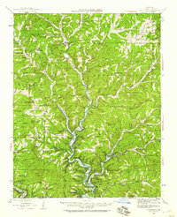 Download a high-resolution, GPS-compatible USGS topo map for Thornfield, MO (1959 edition)