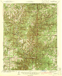Download a high-resolution, GPS-compatible USGS topo map for Topaz, MO (1939 edition)