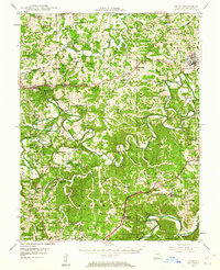 Download a high-resolution, GPS-compatible USGS topo map for Union, MO (1961 edition)