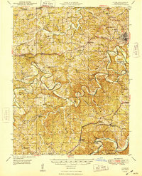 Download a high-resolution, GPS-compatible USGS topo map for Union, MO (1948 edition)