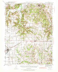 Download a high-resolution, GPS-compatible USGS topo map for Vandalia, MO (1972 edition)