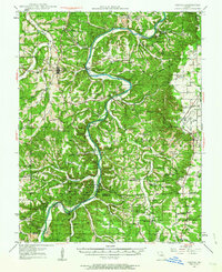 Download a high-resolution, GPS-compatible USGS topo map for Vienna, MO (1964 edition)