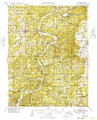 Download a high-resolution, GPS-compatible USGS topo map for Vienna, MO (1949 edition)