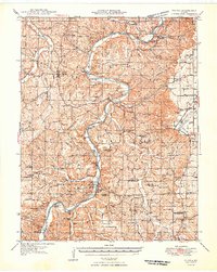 Download a high-resolution, GPS-compatible USGS topo map for Vienna, MO (1949 edition)