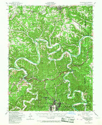 Download a high-resolution, GPS-compatible USGS topo map for Waynesville, MO (1967 edition)