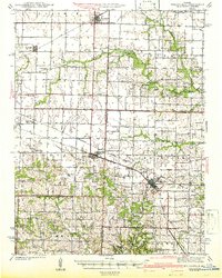 Download a high-resolution, GPS-compatible USGS topo map for Wellsville, MO (1942 edition)