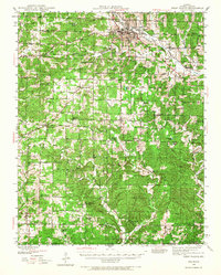 preview thumbnail of historical topo map of West Plains, MO in 1944
