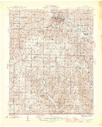 preview thumbnail of historical topo map of West Plains, MO in 1946