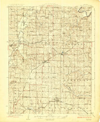 1924 Map of Winston