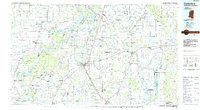 preview thumbnail of historical topo map of Clarksdale, MS in 1984