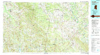 Download a high-resolution, GPS-compatible USGS topo map for De Kalb, MS (1990 edition)
