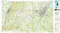 preview thumbnail of historical topo map of Jackson, MS in 1984
