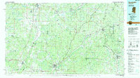 preview thumbnail of historical topo map of Kosciusko, MS in 1984