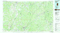 1984 Map of Winona, MS