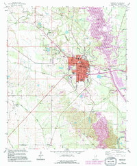 Download a high-resolution, GPS-compatible USGS topo map for Aberdeen, MS (1995 edition)