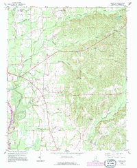 Download a high-resolution, GPS-compatible USGS topo map for Amory SW, MS (1995 edition)