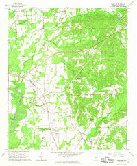 Download a high-resolution, GPS-compatible USGS topo map for Amory SW, MS (1967 edition)