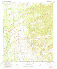 Download a high-resolution, GPS-compatible USGS topo map for Amory SW, MS (1982 edition)