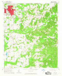 Download a high-resolution, GPS-compatible USGS topo map for Amory, MS (1967 edition)