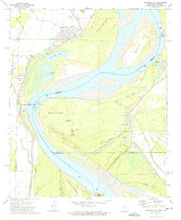 Download a high-resolution, GPS-compatible USGS topo map for Arkansas City, MS (1974 edition)