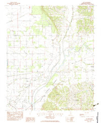Download a high-resolution, GPS-compatible USGS topo map for Asa, MS (1983 edition)