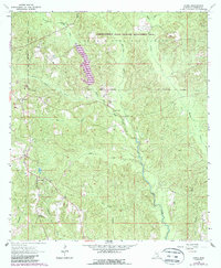 Download a high-resolution, GPS-compatible USGS topo map for Avera, MS (1988 edition)