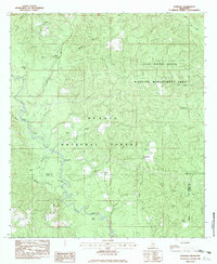 Download a high-resolution, GPS-compatible USGS topo map for Barbara, MS (1982 edition)