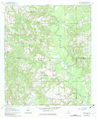 1963 Map of Jones County, MS, 1982 Print